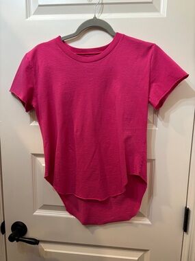 Frank & Eileen Short Sleeve Crewneck Tee - Hot Pink